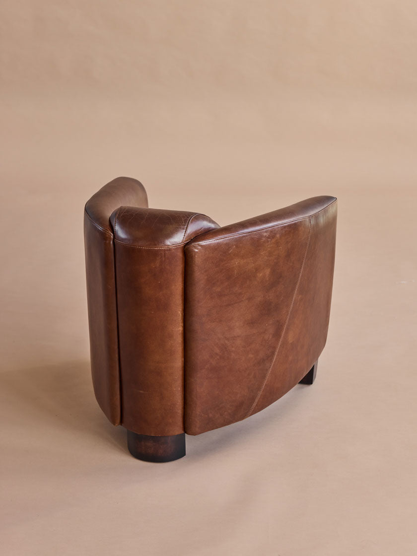 Fauteuil «Georgio en cuir»