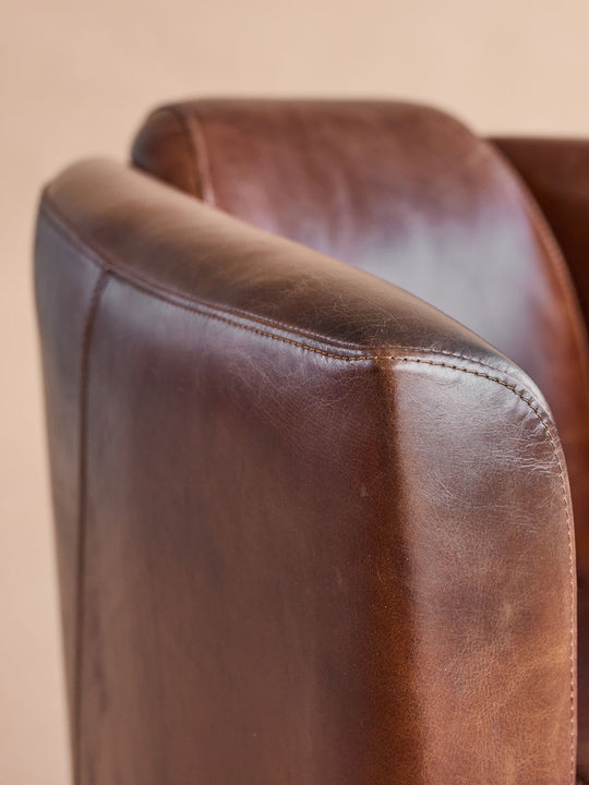 Fauteuil «Georgio en cuir»