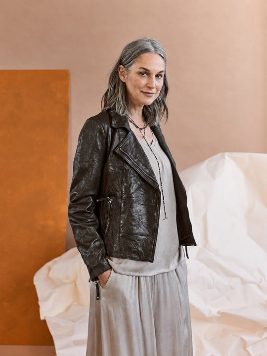 Lederjacke «Bijou» von FREAKY NATION