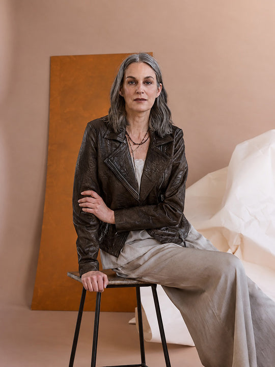Lederjacke «Bijou» von FREAKY NATION
