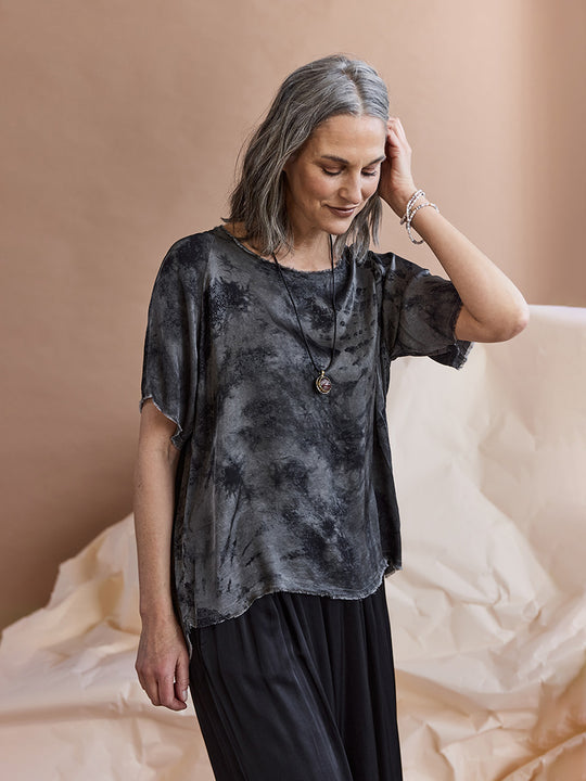 T-shirt « Boxy » de SANCTAMUERTE