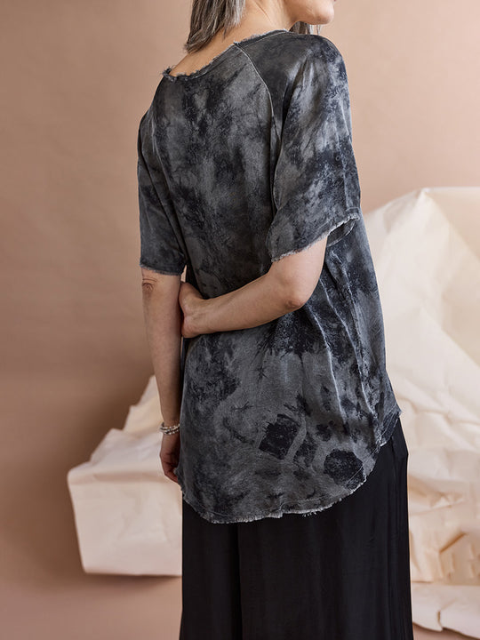 T-shirt « Boxy » de SANCTAMUERTE