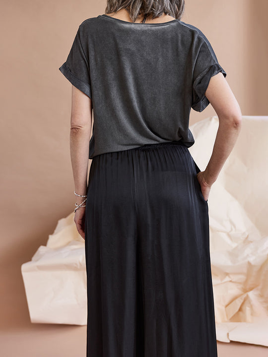 Pantalon «Palazzo» de SANCTAMUERTE