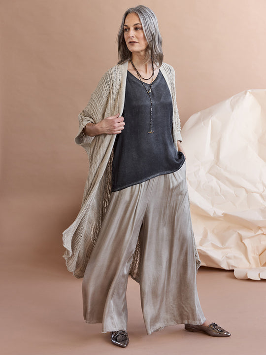 Pantalon «Palazzo» de SANCTAMUERTE