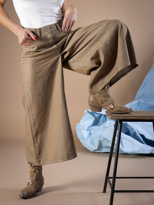 Jean «culotte» de PLEASE