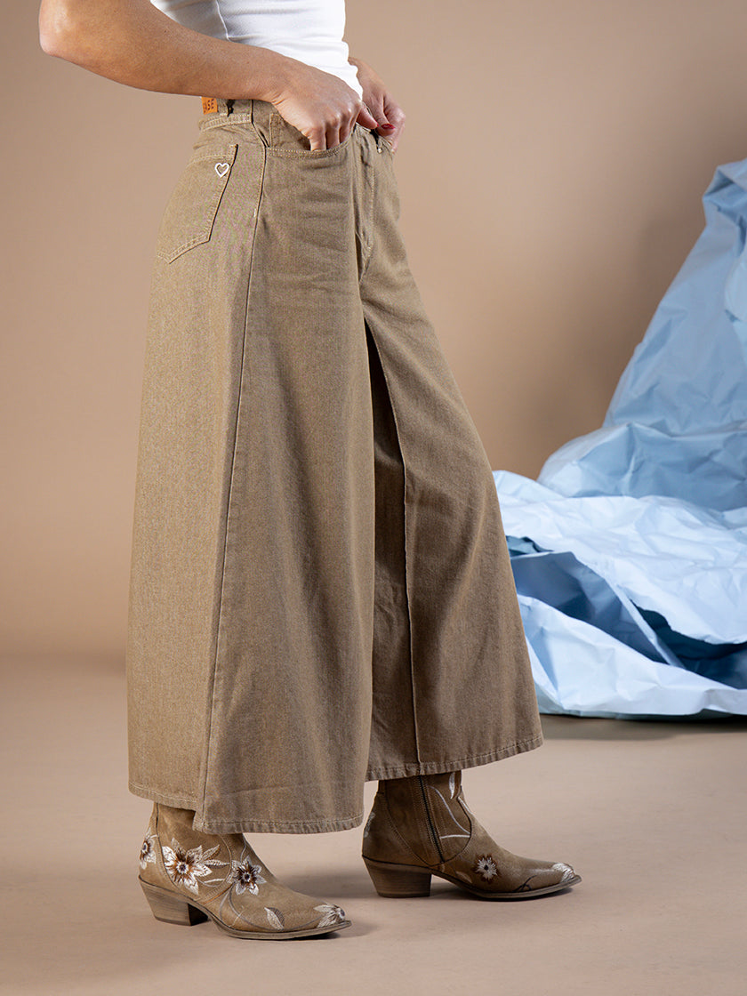 Jean «culotte» de PLEASE