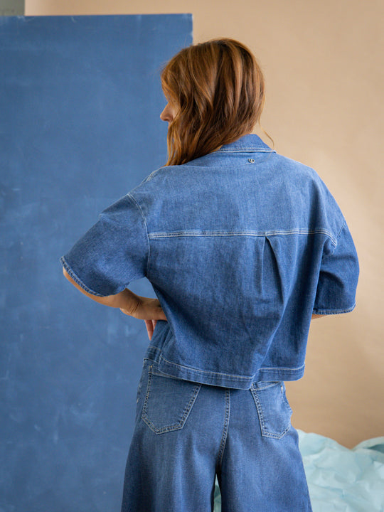 Chemise en jean de PLEASE