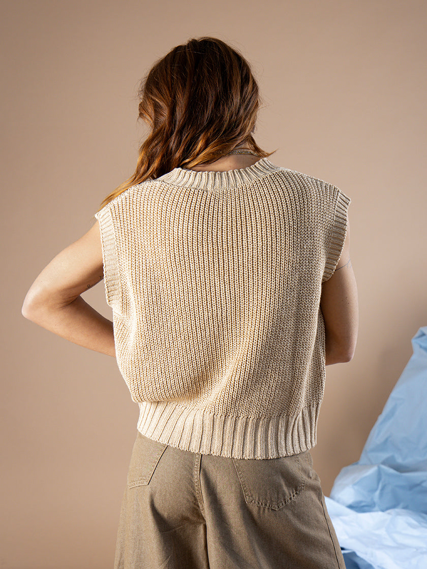 Gilet en maille de PLEASE