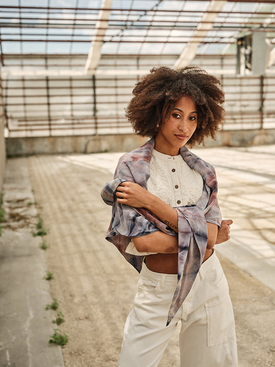 Foulard en soie « Triangle » de COFUR