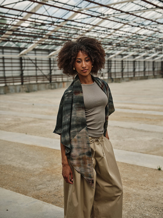 Foulard en soie « Triangle » de COFUR