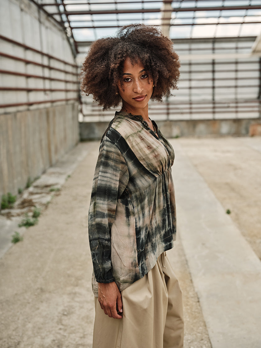 Seidenbluse «City» von COFUR