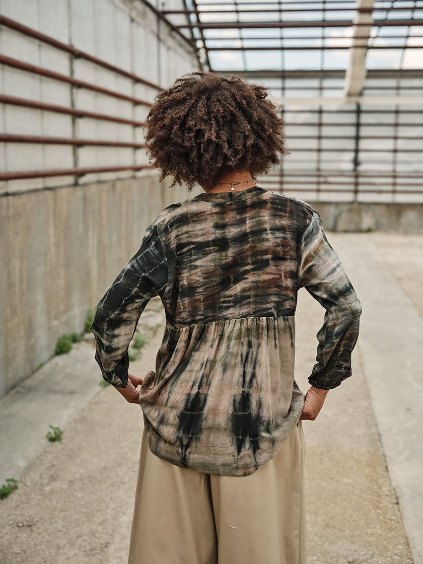 Seidenbluse «City» von COFUR