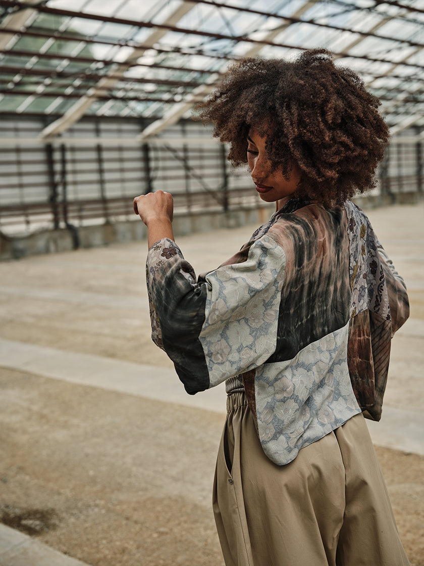 Seidenjacke «Reversible» von COFUR