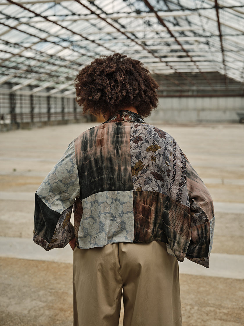 Seidenjacke «Reversible» von COFUR