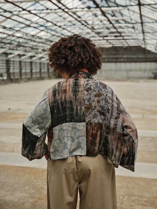 Seidenjacke «Reversible» von COFUR