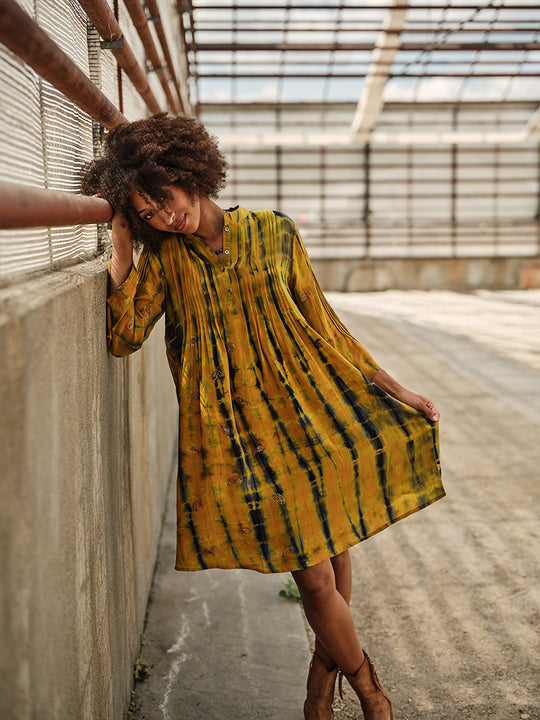 Seidenkleid «City» von COFUR