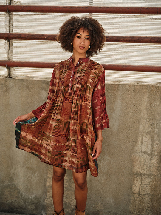 Robe en soie « City » de COFUR