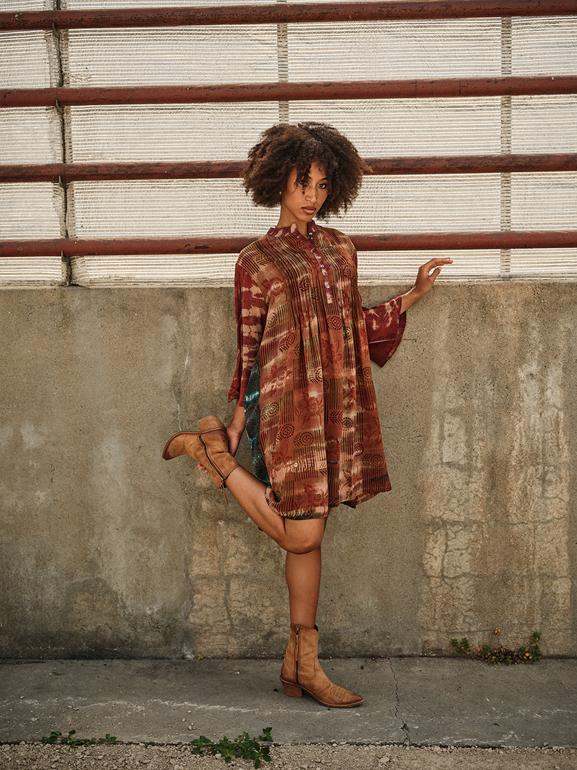 Robe en soie « City » de COFUR