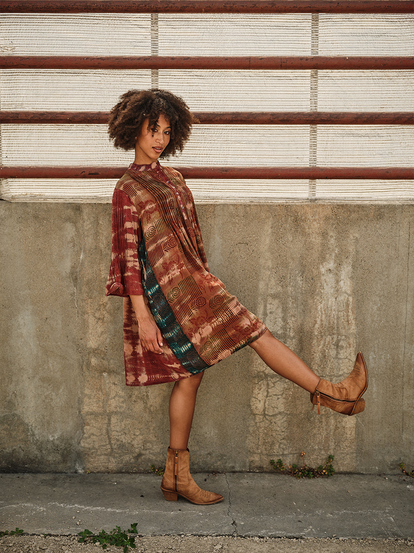 Robe en soie « City » de COFUR