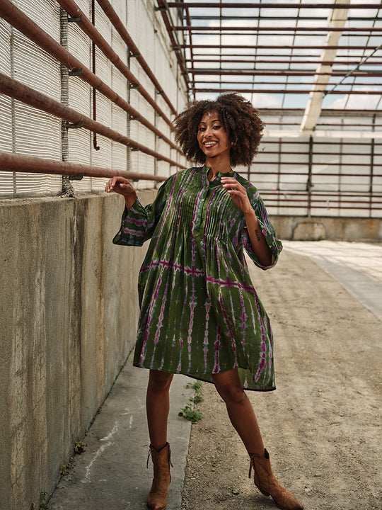 Seidenkleid «City» von COFUR