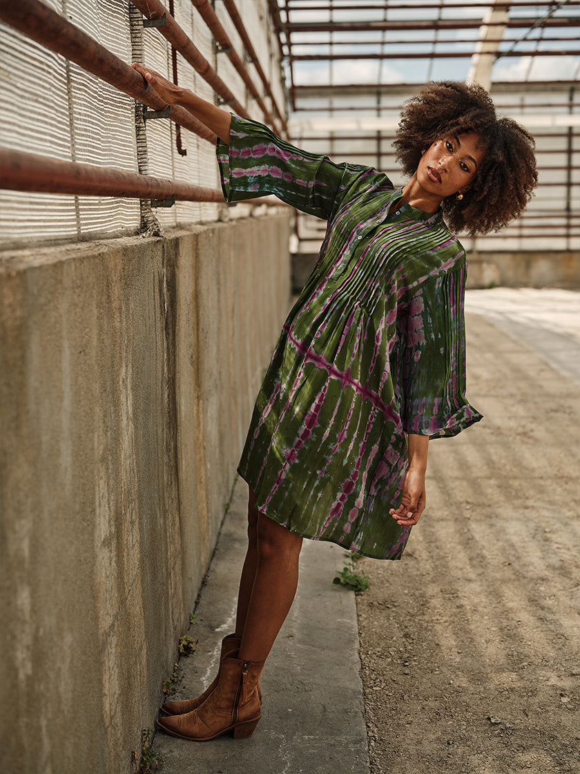 Seidenkleid «City» von COFUR