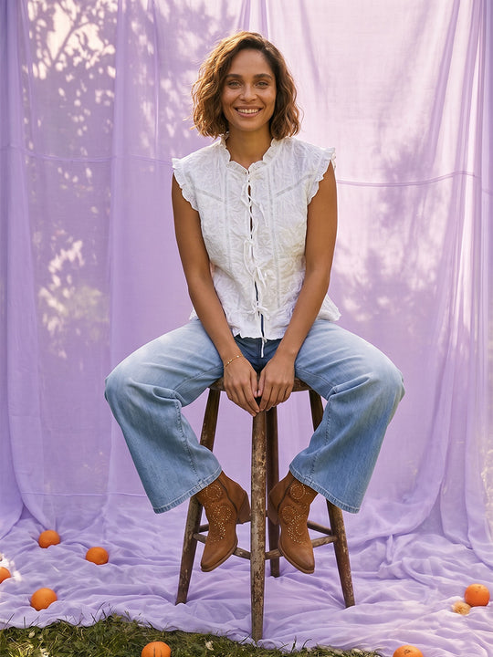 Gilet «Camila» de MAISON HOTEL