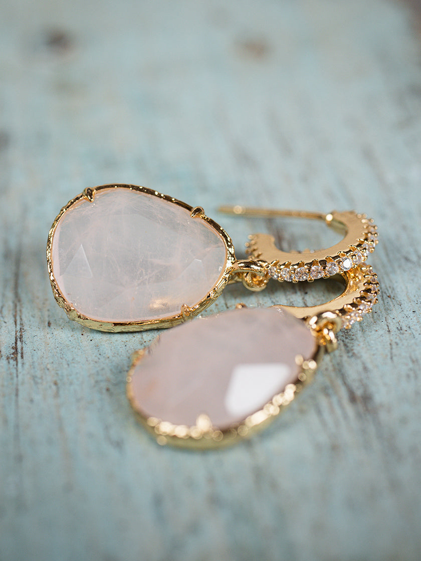 Boucles d'oreilles « Softrose » de CORAZON