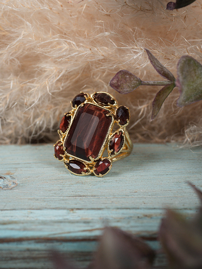 Bague «Melia rouge» de CORAZON