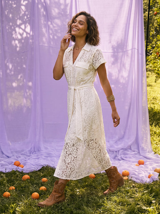 Robe «Embroidery» de CHOKLATE