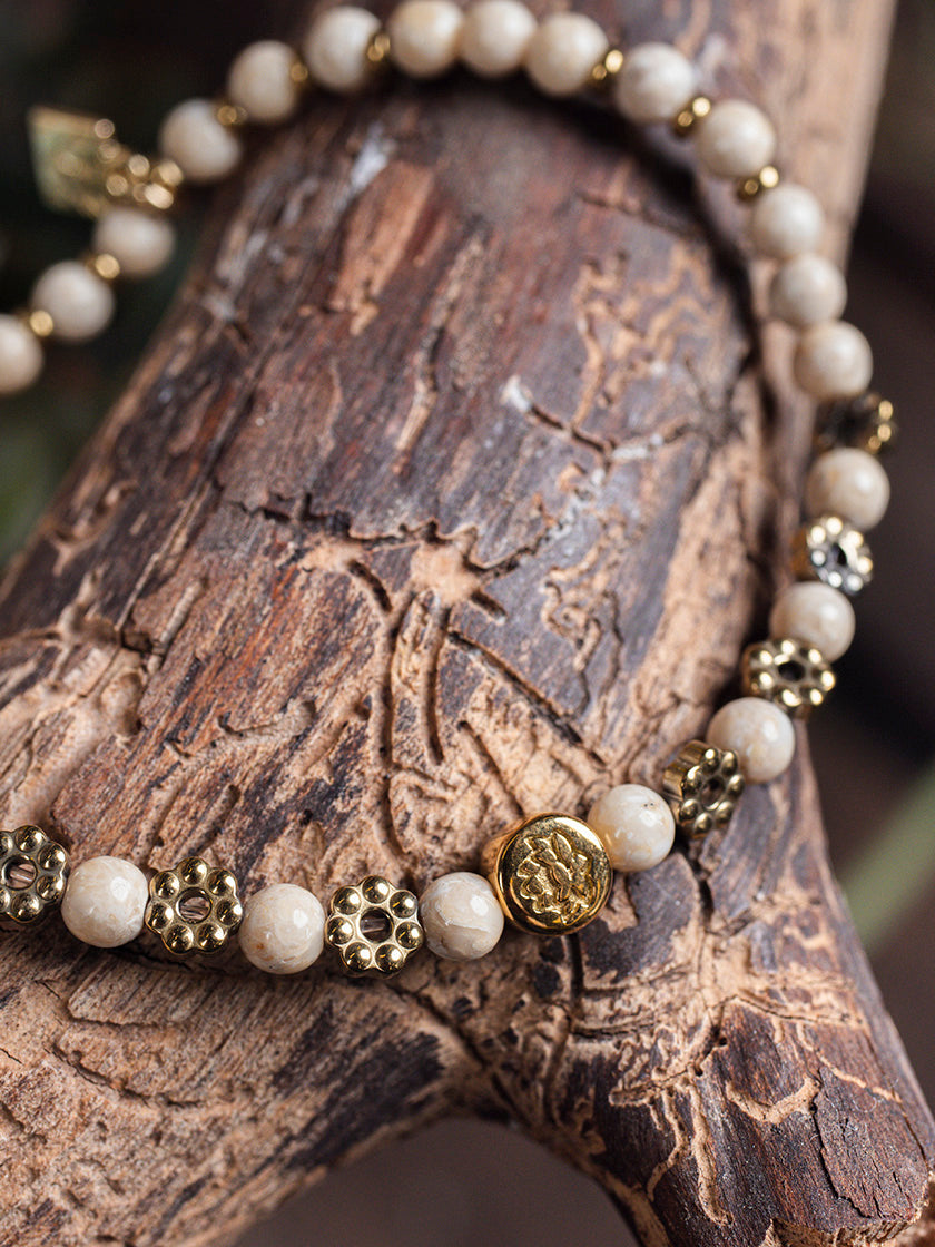 Bracelet «Fieldflower gold» de CORAZON
