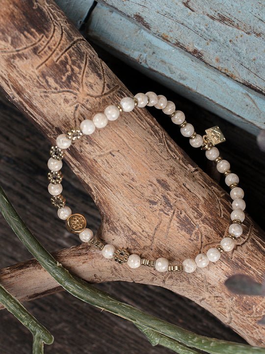 Bracelet «Fieldflower gold» de CORAZON