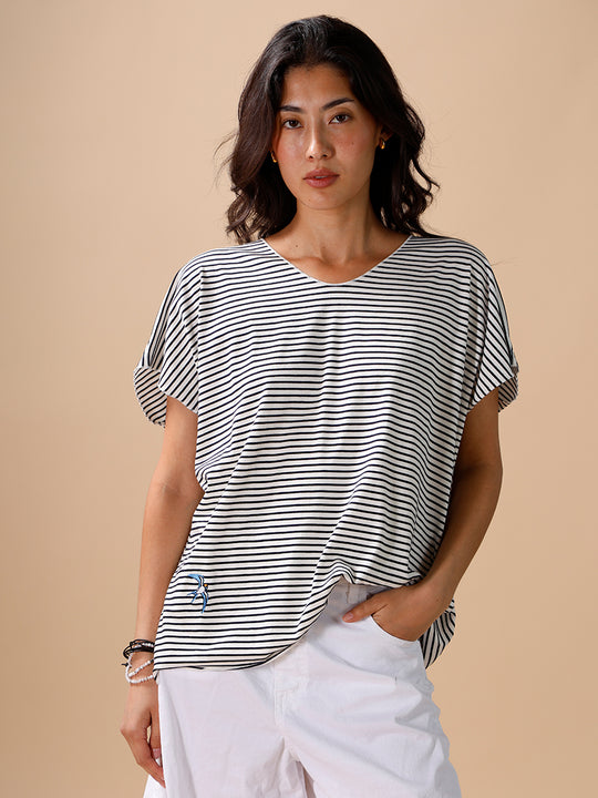 Shirt «Born to be free» von MYAE