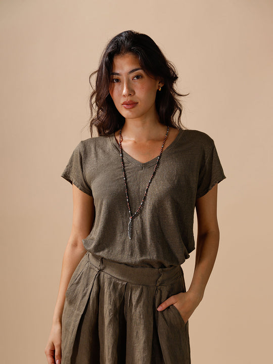 Leinenshirt von INTUITION PARIS