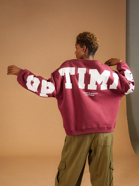Sweatshirt «Optimist» von MYAE