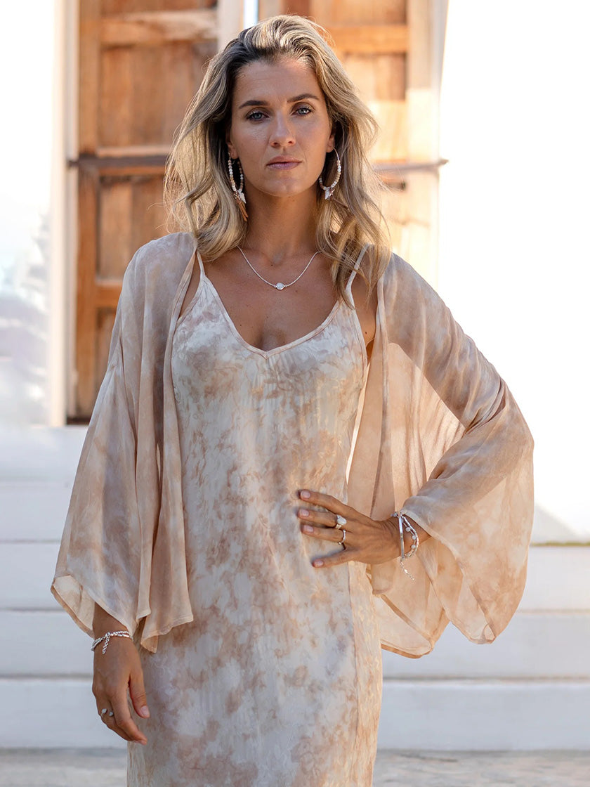 Blouse portefeuille «Tarsia Zaluna» de IBZ