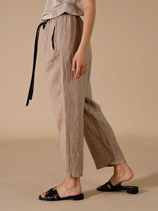 Leinenhose von INTUITION PARIS