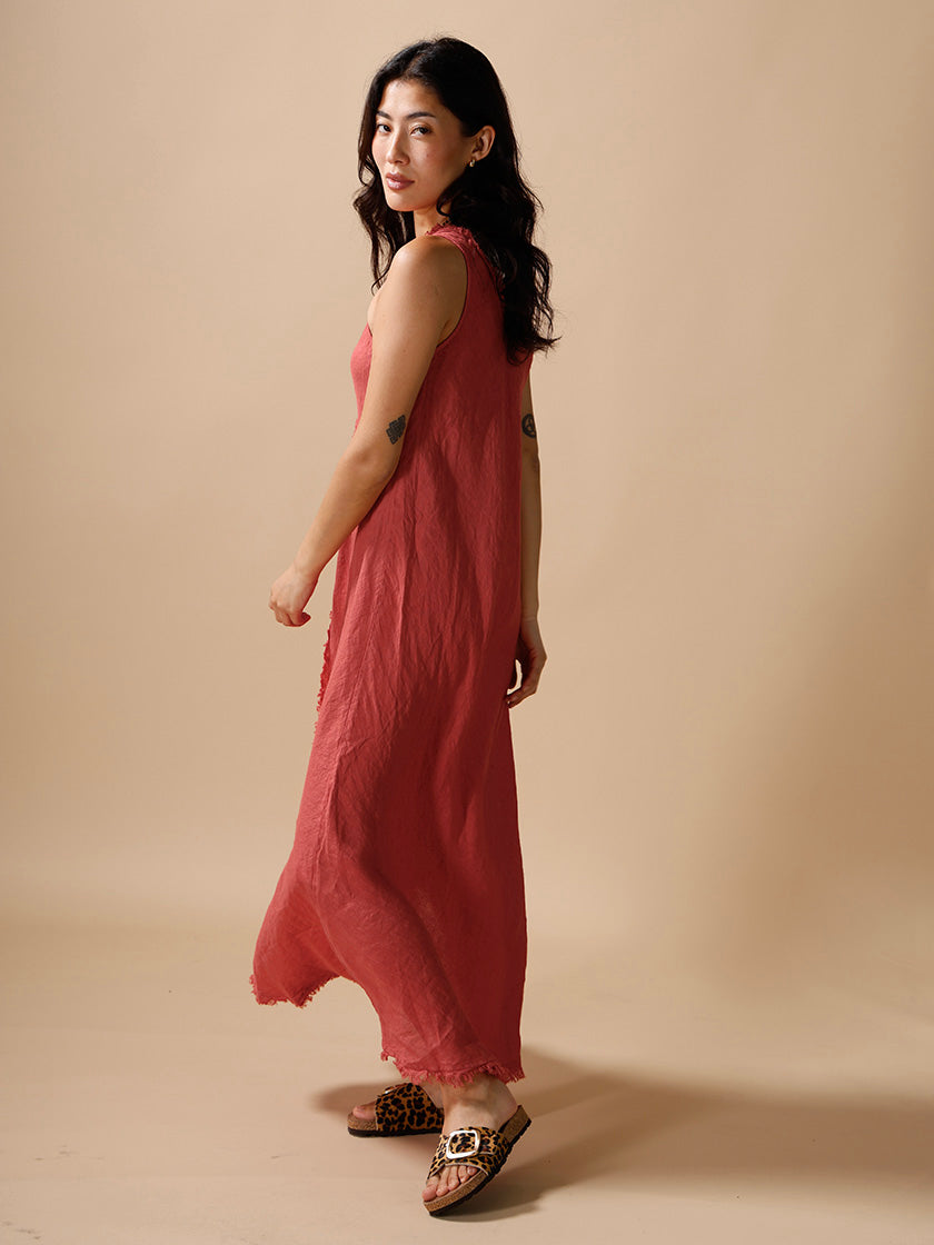 Leinenkleid von INTUITION PARIS