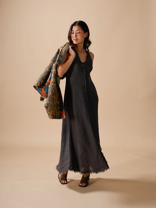 Leinenkleid von INTUITION PARIS