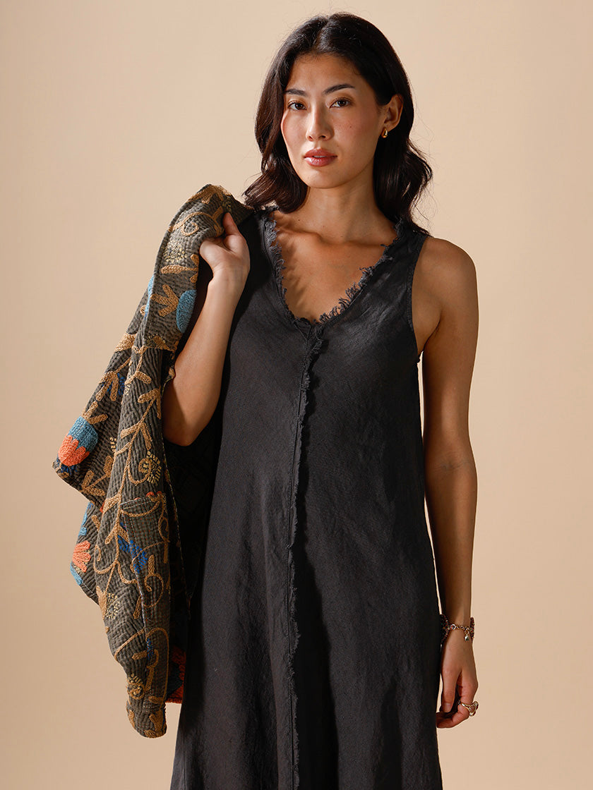 Leinenkleid von INTUITION PARIS