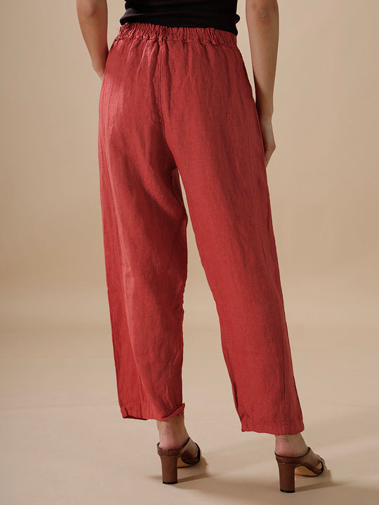 Pantalon en lin de la marque INTUITION PARIS