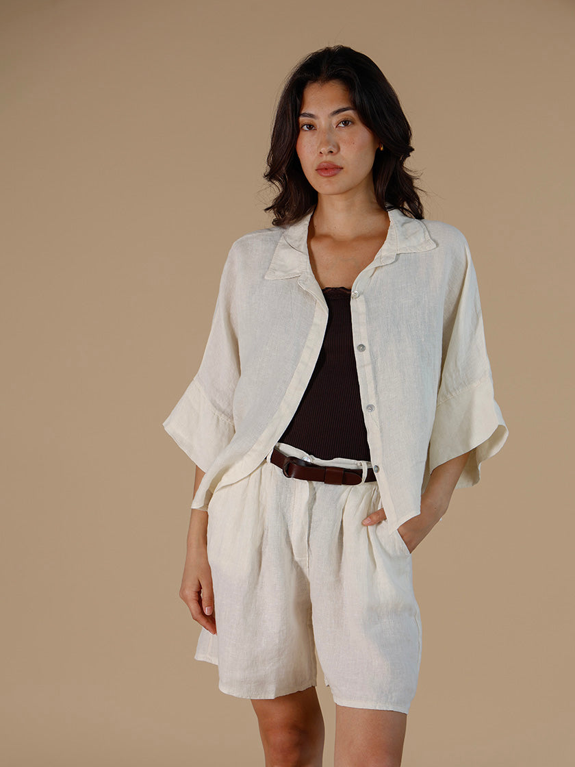 Leinenbluse von INTUITION PARIS