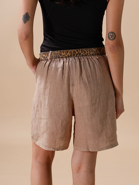 Leinenshorts von INTUITION PARIS