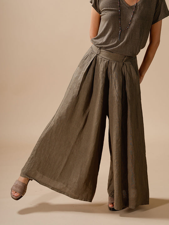 Leinenhose von INTUITION PARIS