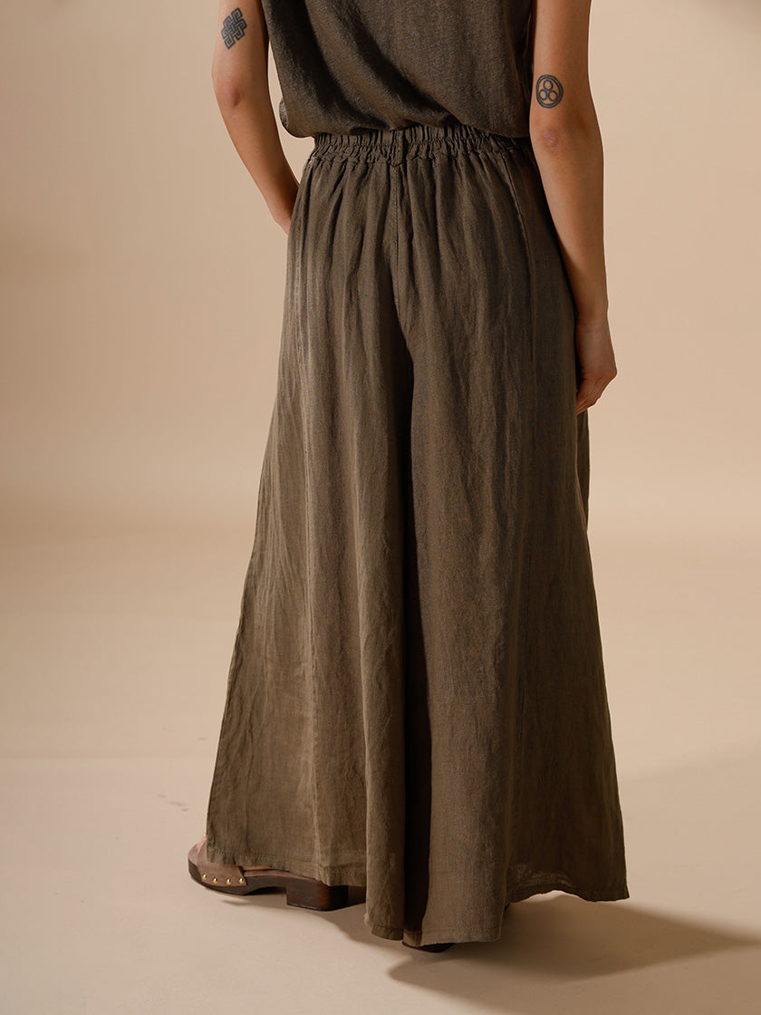 Leinenhose von INTUITION PARIS