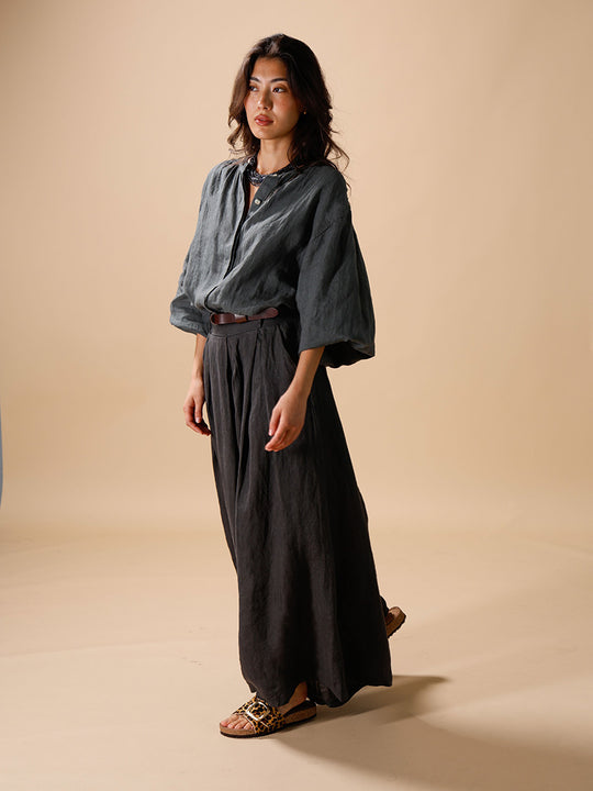 Leinenhose von INTUITION PARIS