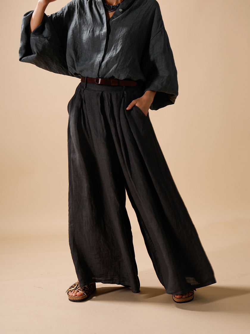 Leinenhose von INTUITION PARIS