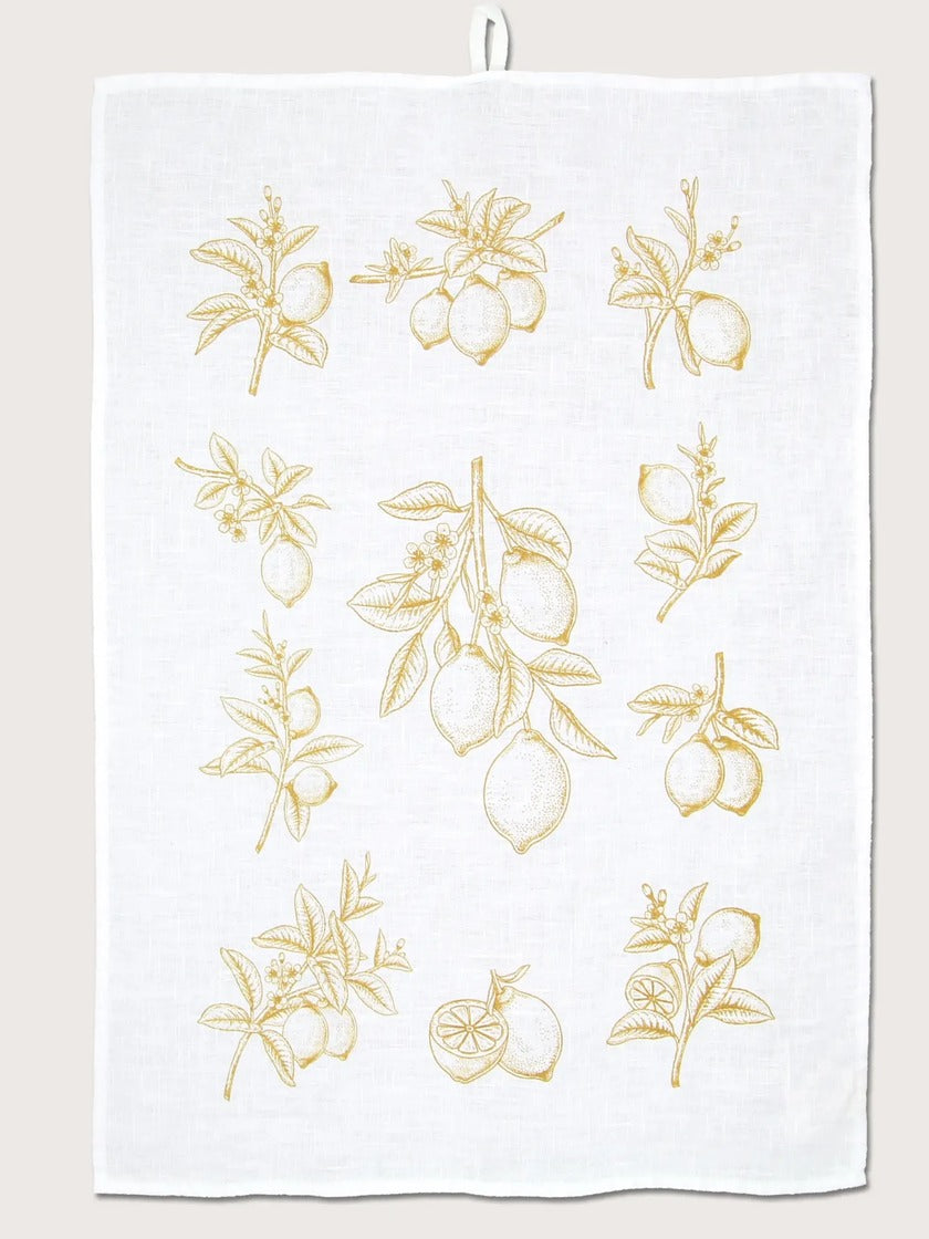 Küchentuch «Lemon» von DOROTHE LEHNEN