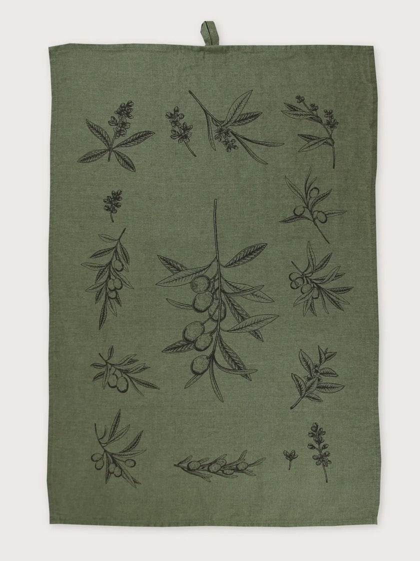 Küchentuch «Olive» von DOROTHE LEHNEN