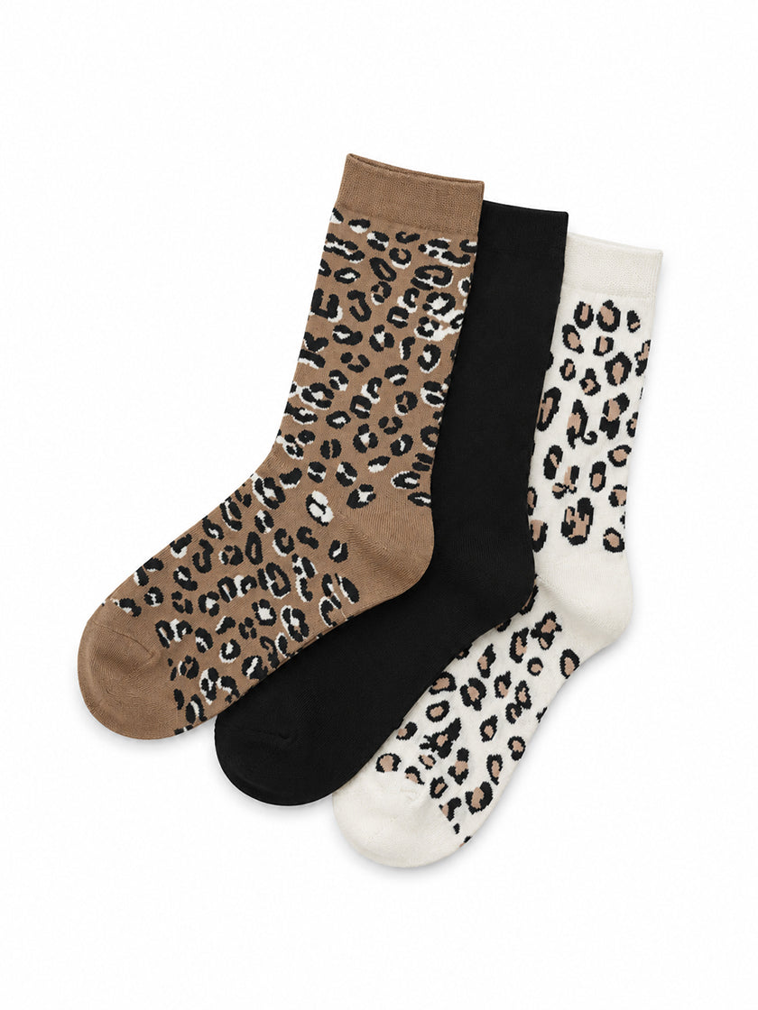 Socken «Leoprint» von BIJOU