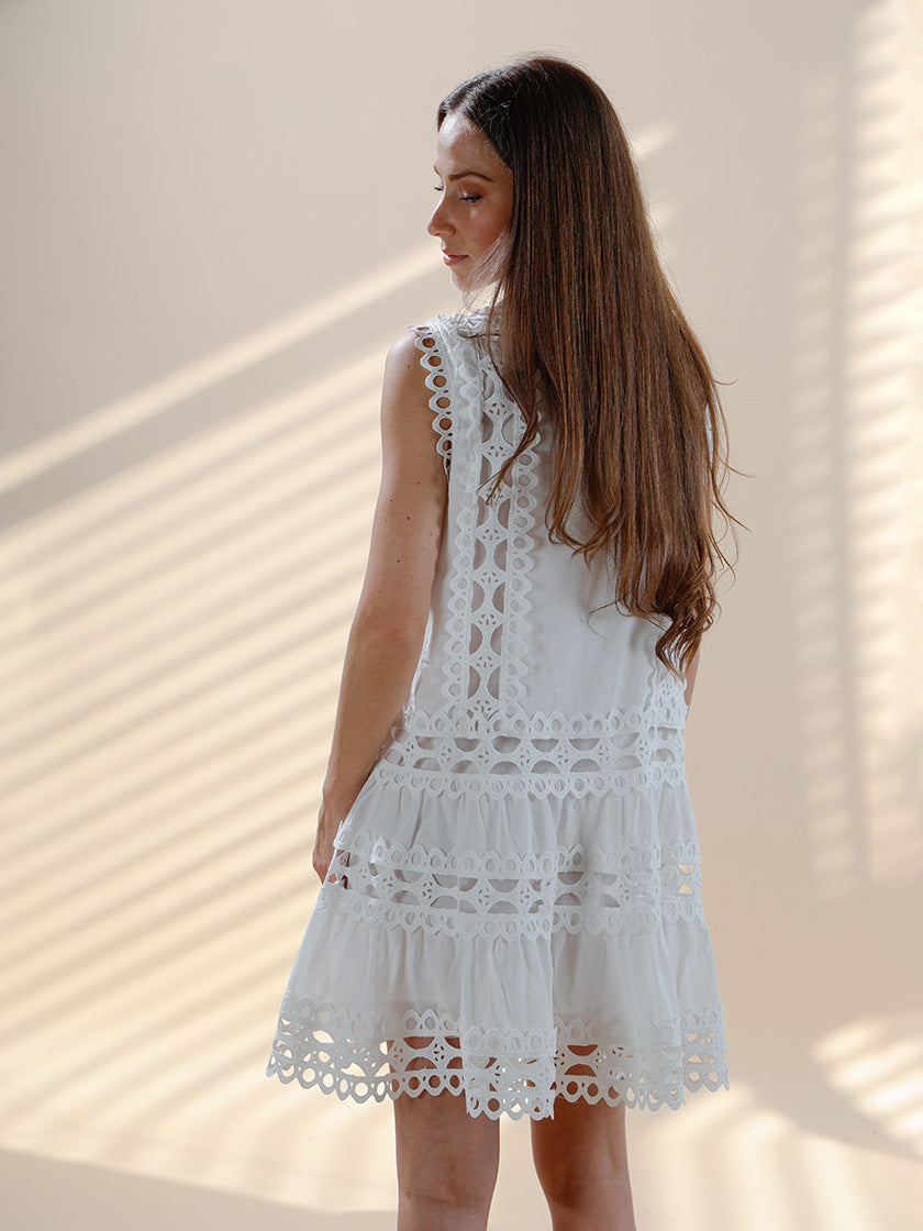 Kleid «Embroidery» von CHOKLATE